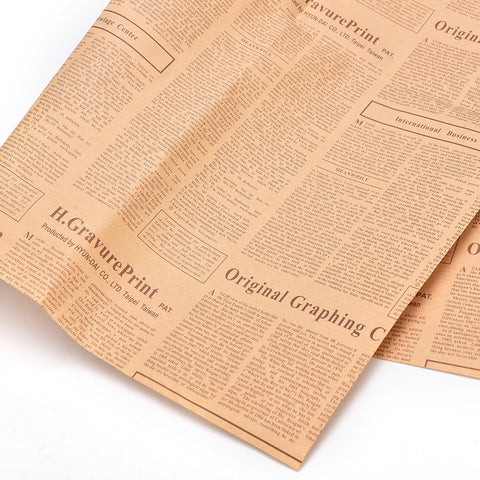 52 x 75cm Vintage Style Newspaper
