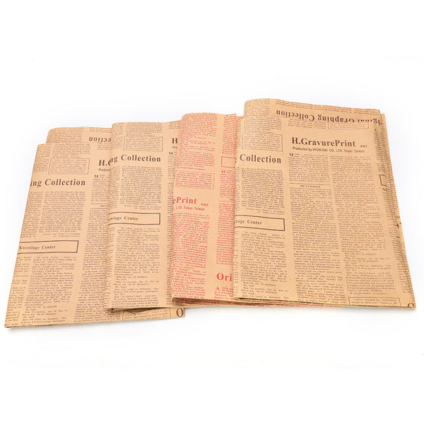 52 x 75cm Vintage Style Newspaper
