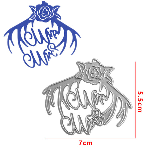 Fantasy Themed Carbon Steel Cutting Dye Stencils