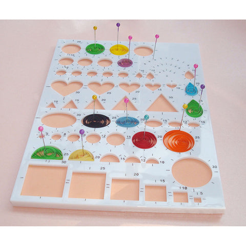 Paper Quilling Template and Mold