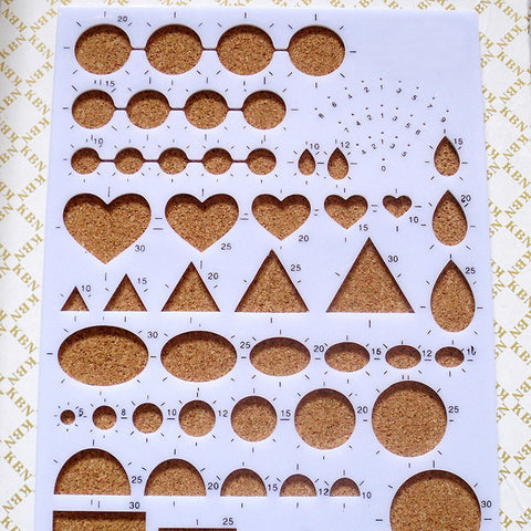 Paper Quilling Template and Mold