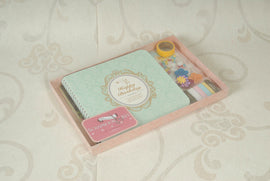 30 x 20 x 25cm  Mini Scrapbook Kit with Assorted Designs